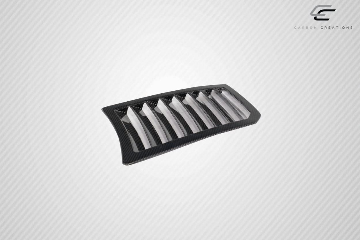 2003-2006 Nissan 350Z GT1 Style Hood Vents - 3 Piece Carbon Fiber