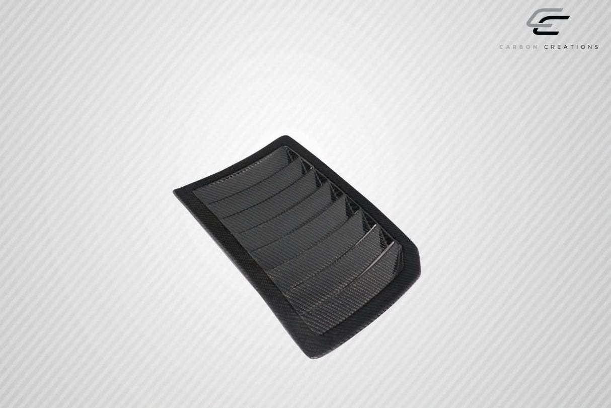2003-2006 Nissan 350Z GT1 Style Hood Vents - 3 Piece Carbon Fiber