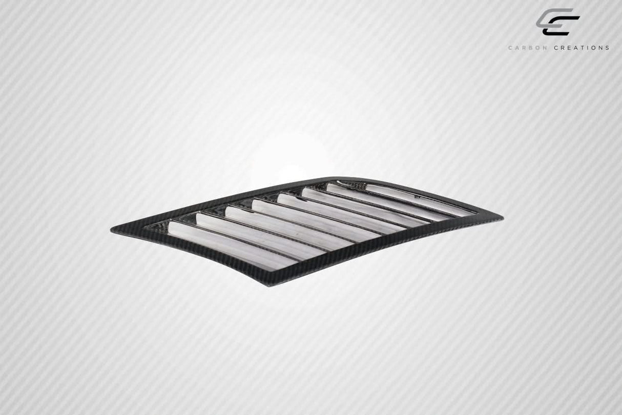 2003-2006 Nissan 350Z GT1 Style Hood Vents - 3 Piece Carbon Fiber