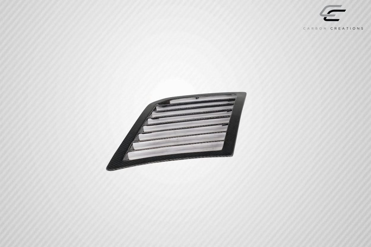 2003-2006 Nissan 350Z GT1 Style Hood Vents - 3 Piece Carbon Fiber