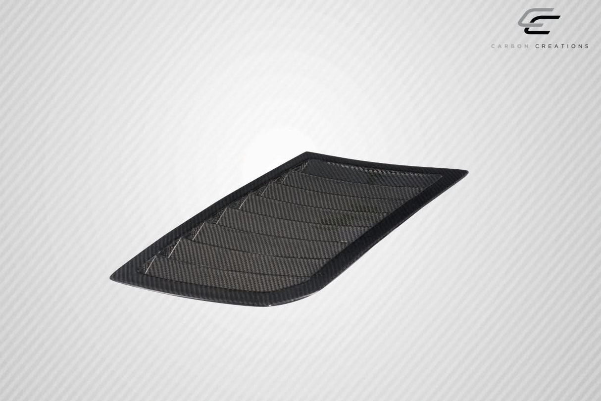 2003-2006 Nissan 350Z GT1 Style Hood Vents - 3 Piece Carbon Fiber