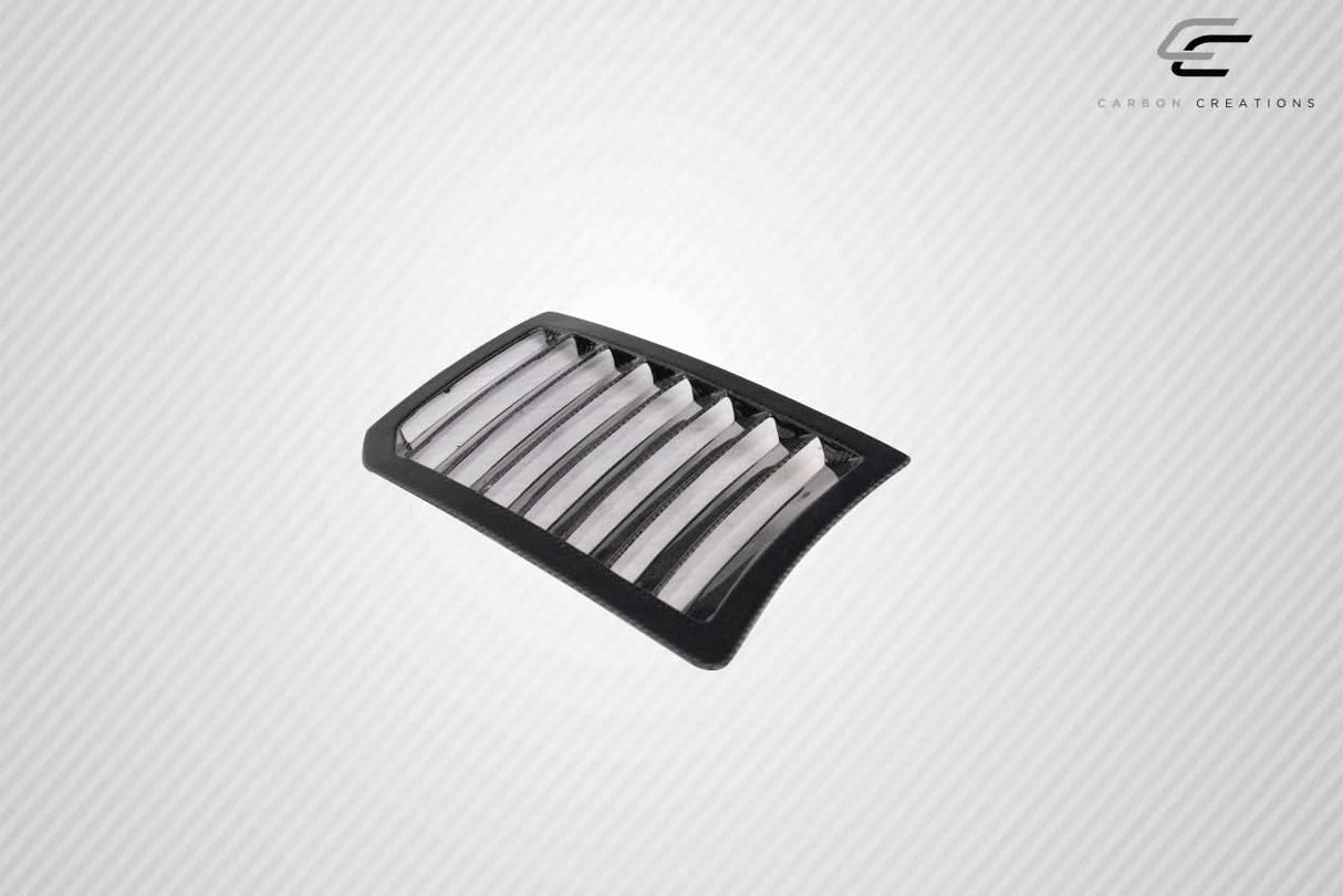 2003-2006 Nissan 350Z GT1 Style Hood Vents - 3 Piece Carbon Fiber