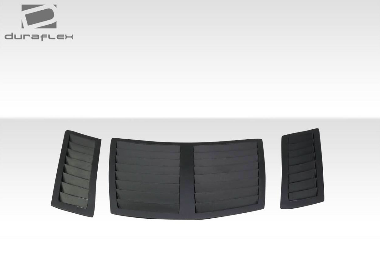 2009-2020 Nissan 370Z GT1 Style Hood Vents - 3 Piece - FRP