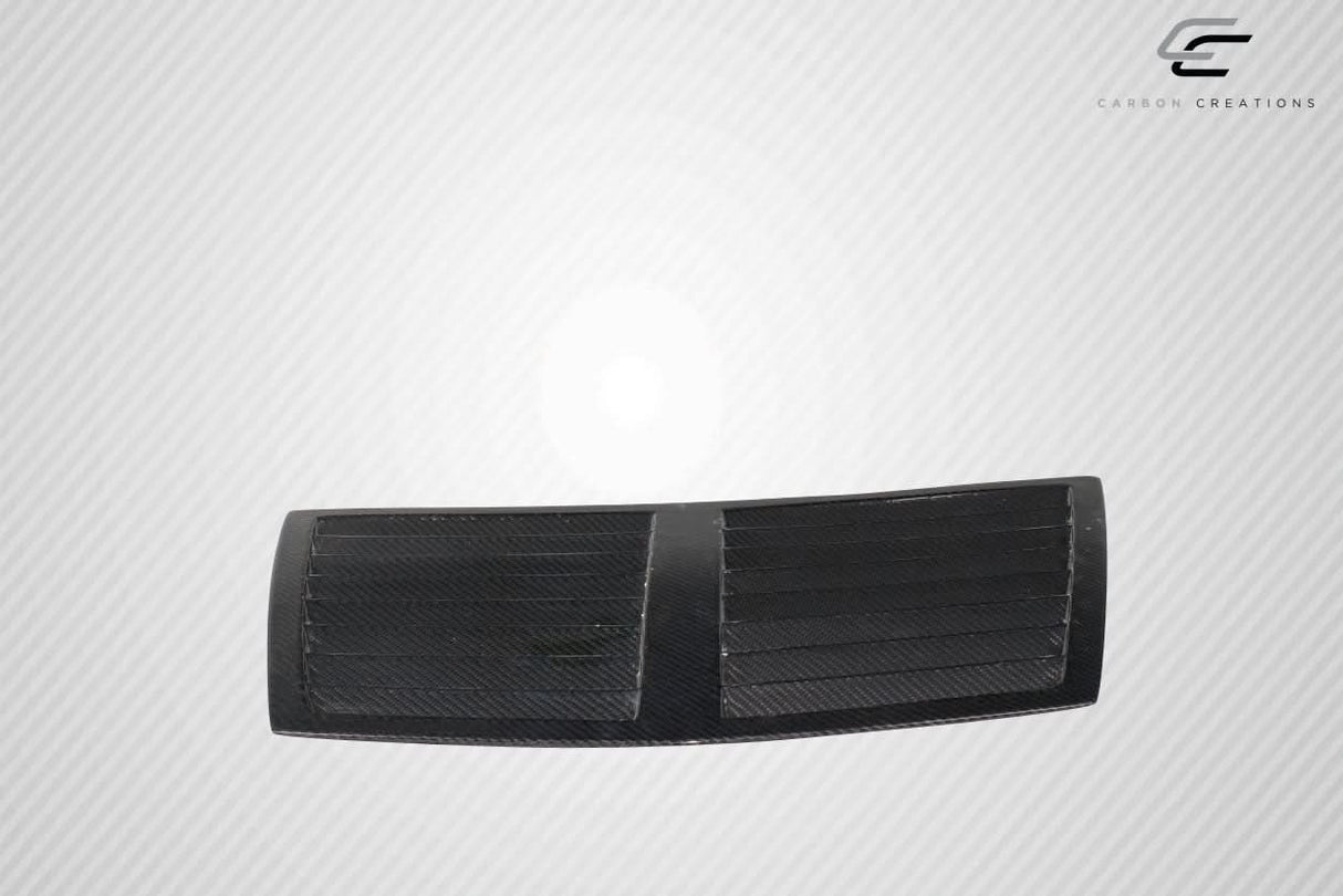 2009-2020 Nissan 370Z GT1 Style Hood Vents - 3 Piece Carbon Fiber