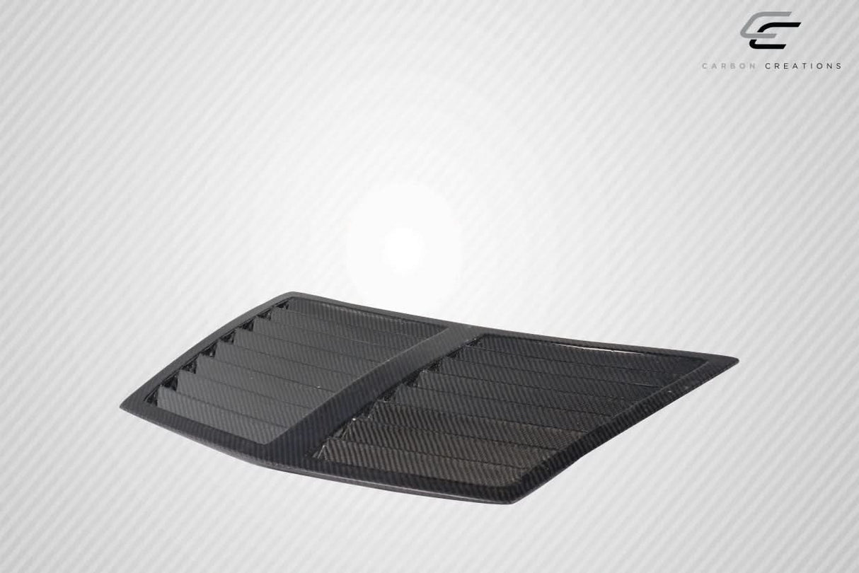 2009-2020 Nissan 370Z GT1 Style Hood Vents - 3 Piece Carbon Fiber