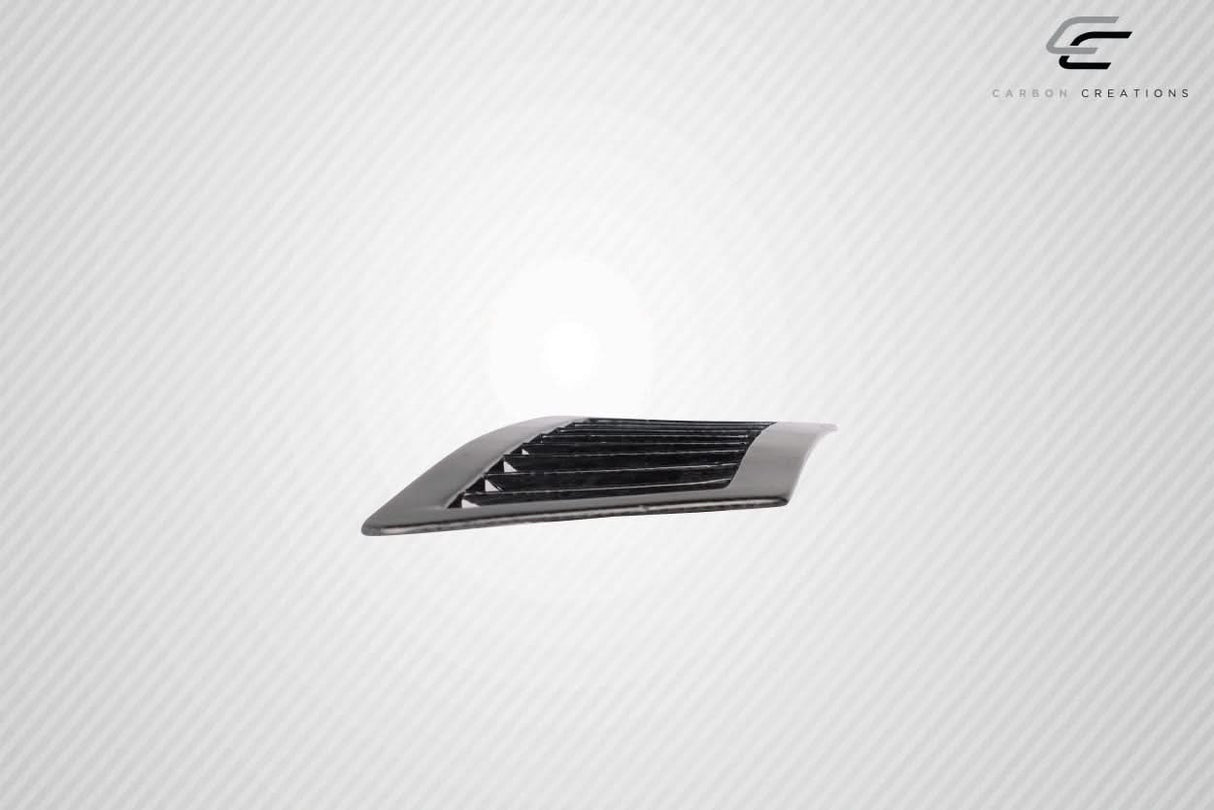 2009-2020 Nissan 370Z GT1 Style Hood Vents - 3 Piece Carbon Fiber