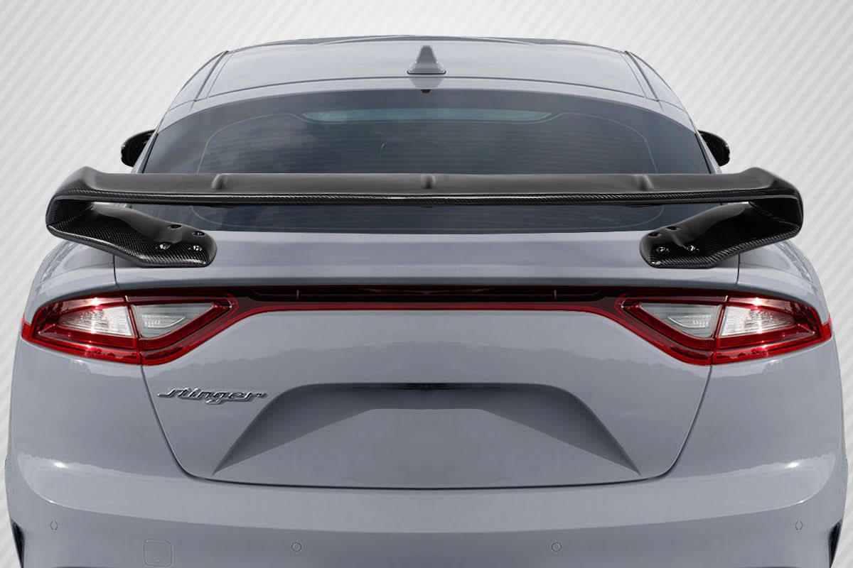 2018-2023 Kia Stinger SQX Style Rear Wing Spoiler - Carbon Fiber