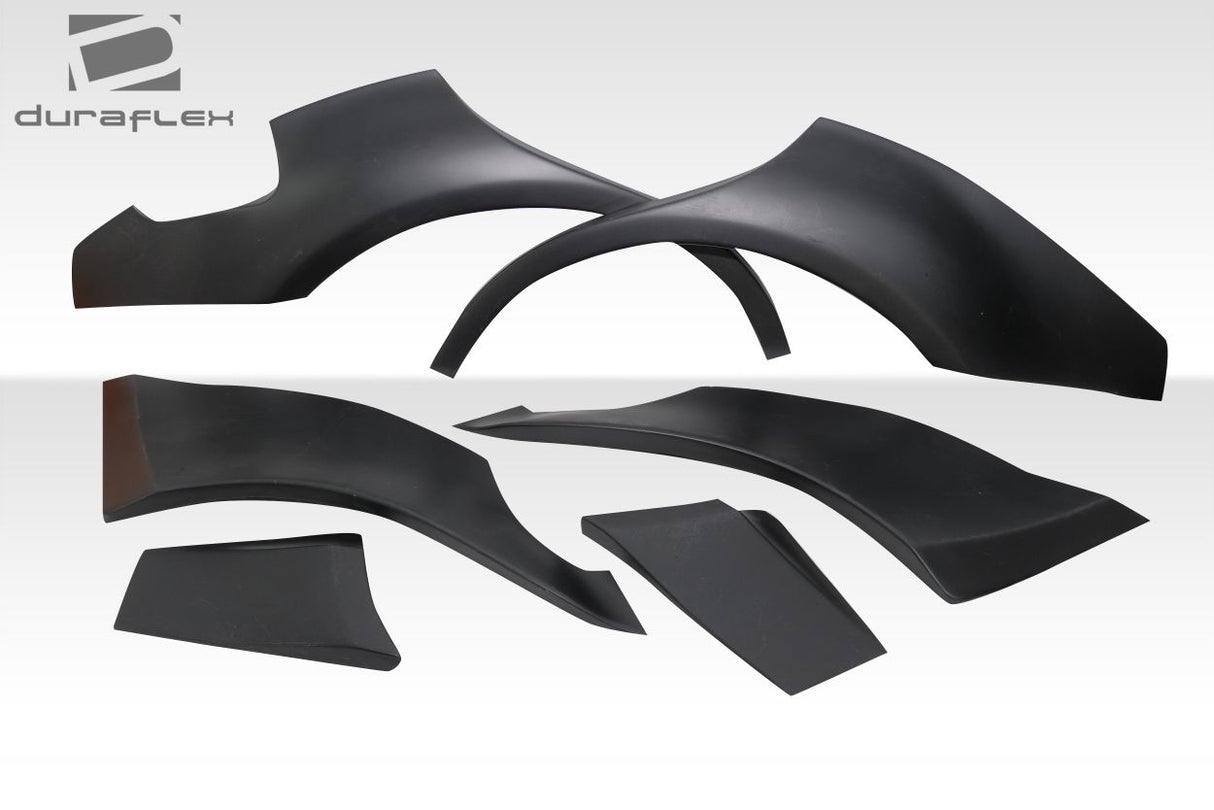 2014-2023 Infiniti Q50 Duraflex Redline Wide Body Rear Fender Flares (+40mm)  - 6 Piece