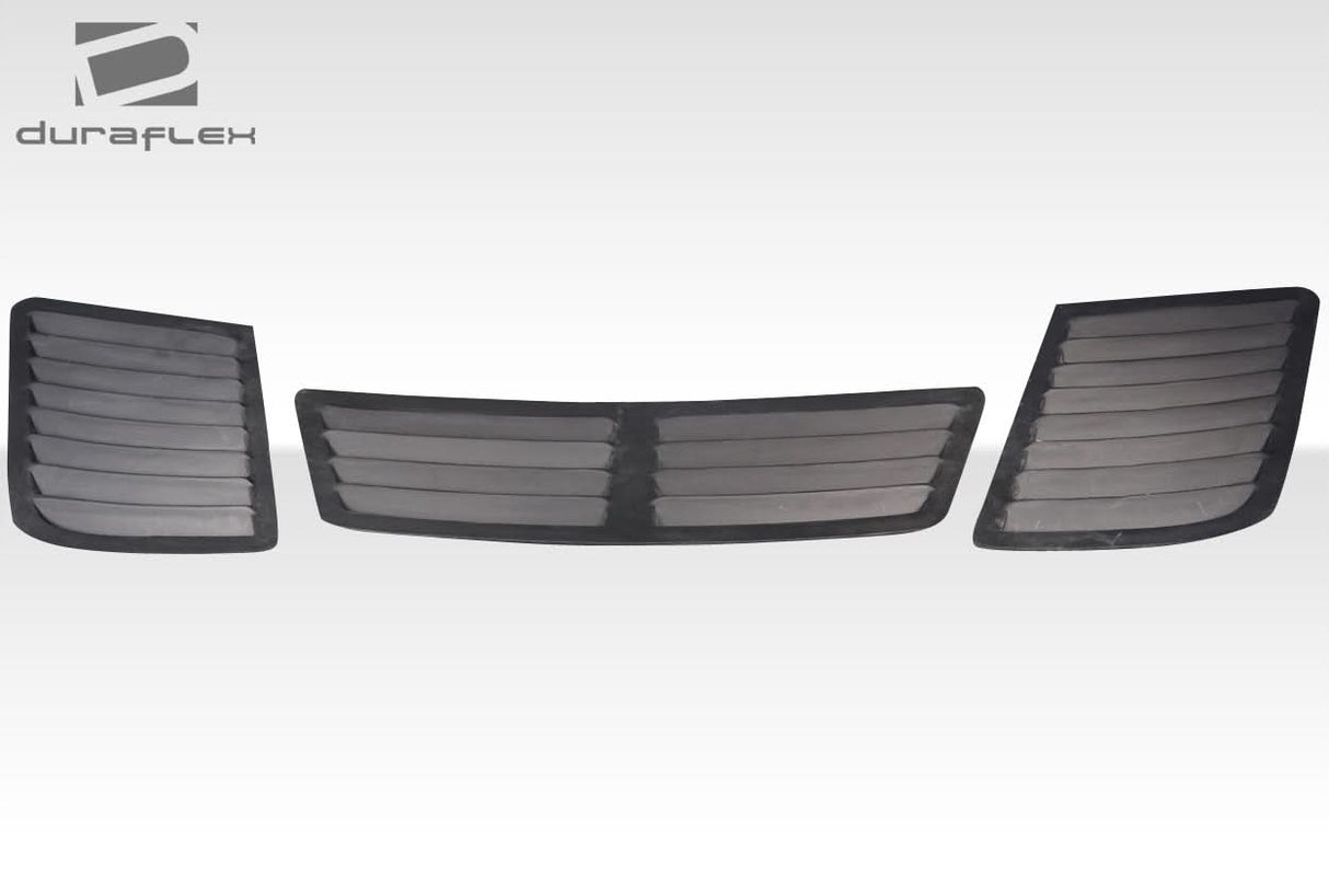 2008-2013 BMW M3 GT1 Style Hood Vents - 3 Piece FRP