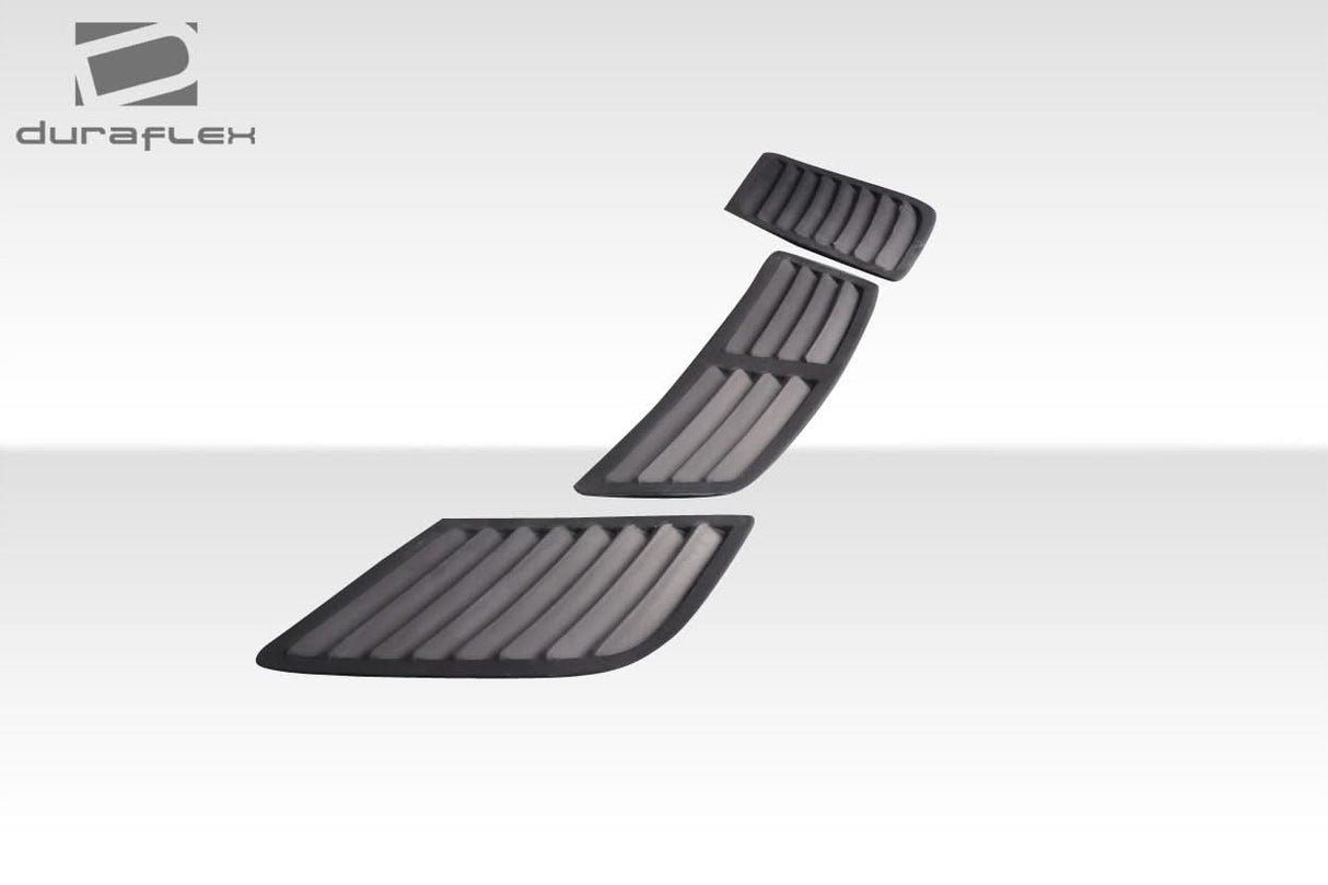 2008-2013 BMW M3 GT1 Style Hood Vents - 3 Piece FRP