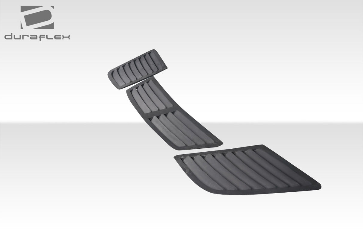 2008-2013 BMW M3 E90 E92 E93 Duraflex GT1 Hood Vents - 3 Piece