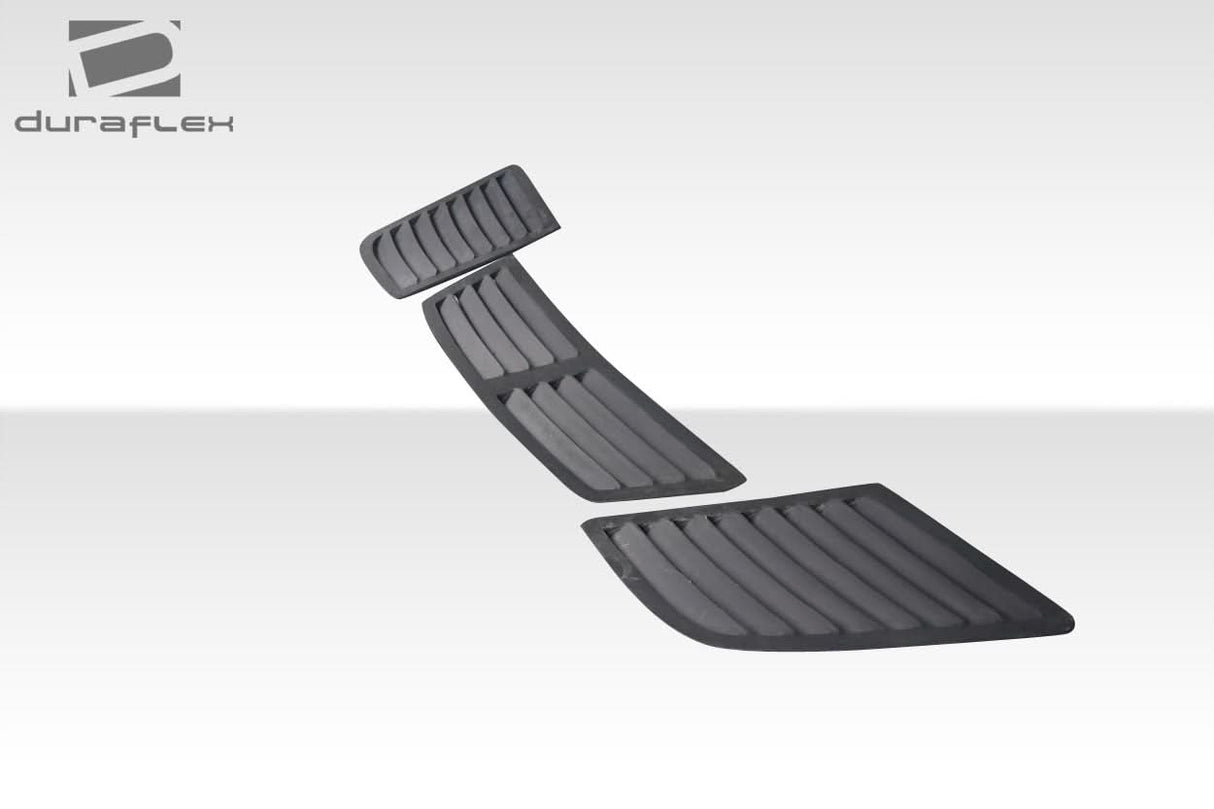 2008-2013 BMW M3 GT1 Style Hood Vents - 3 Piece FRP