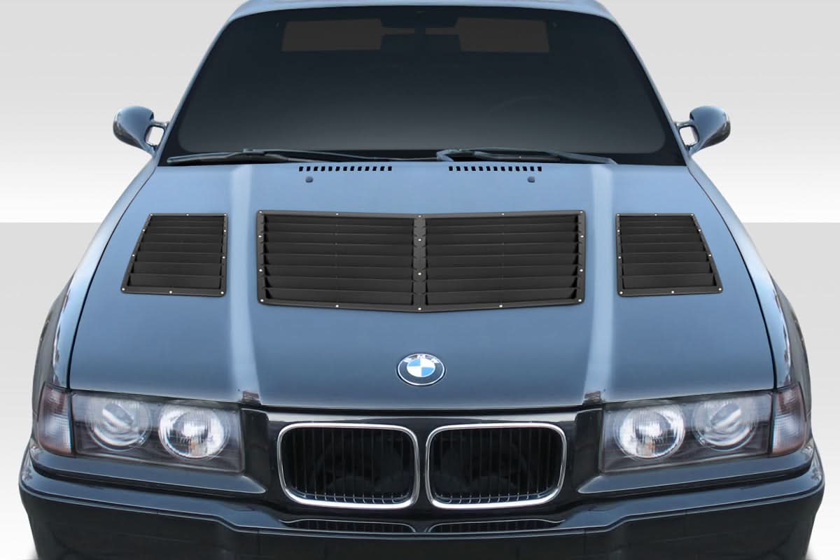1992-1998 BMW M3 E36 GT1 Style Hood Vents - 3 Piece - FRP
