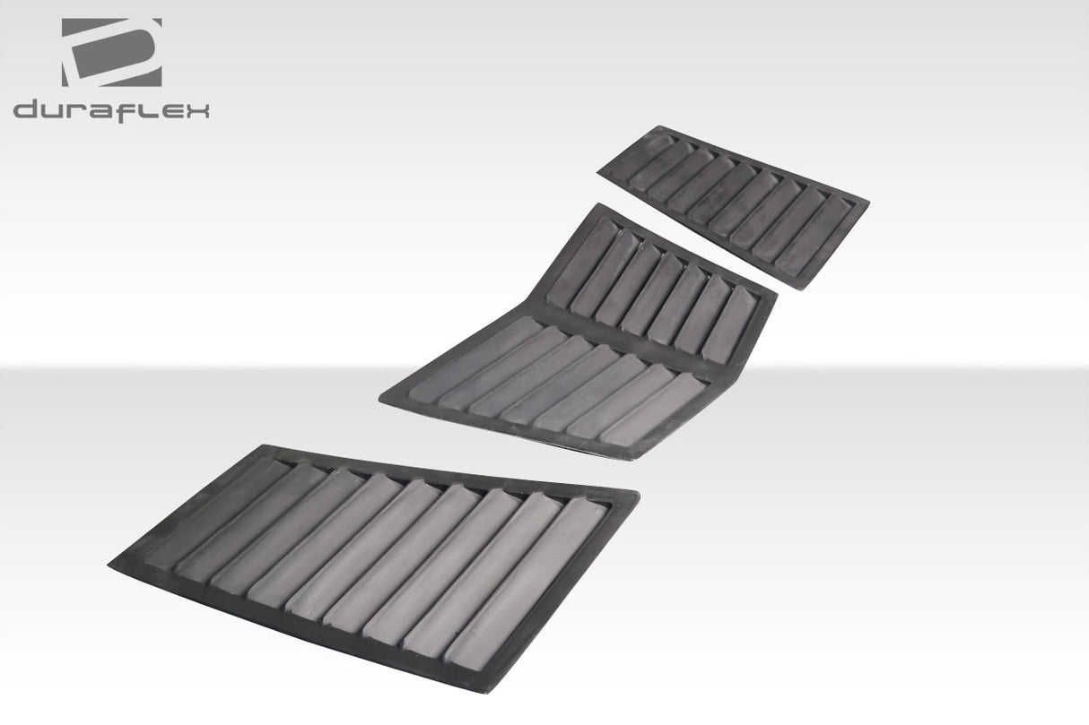 2005-2009 Ford Mustang GT1 Style Hood Vents - 3 Piece - FRP