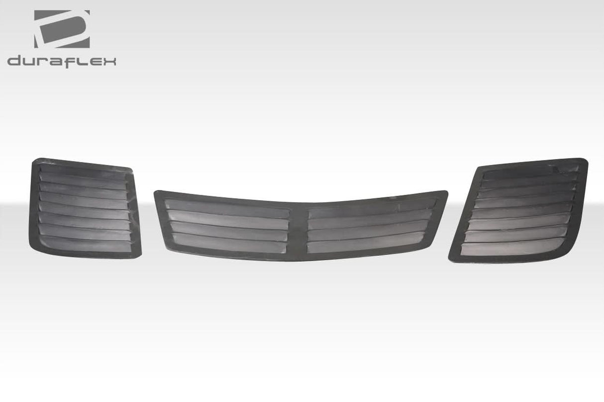 2001-2006 BMW M3 GT1 Style Hood Vents - 3 Piece - FRP