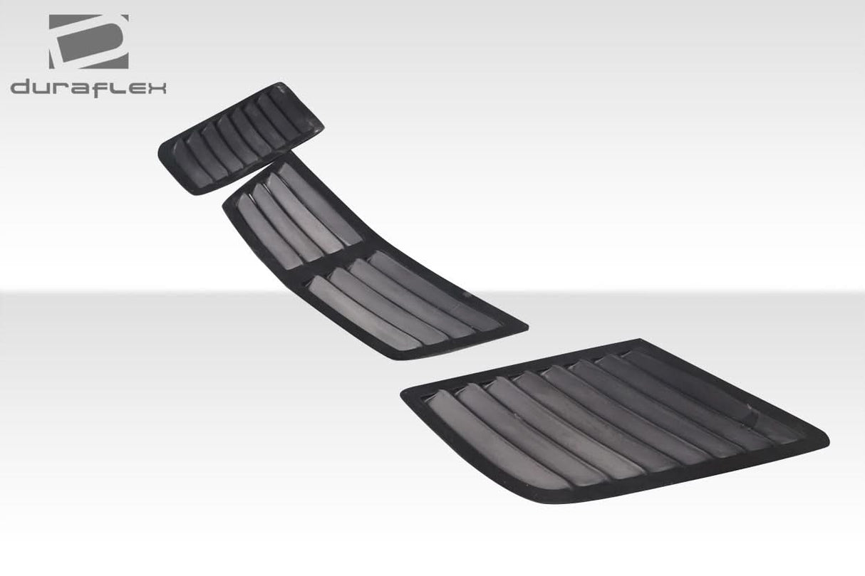 2001-2006 BMW M3 GT1 Style Hood Vents - 3 Piece - FRP
