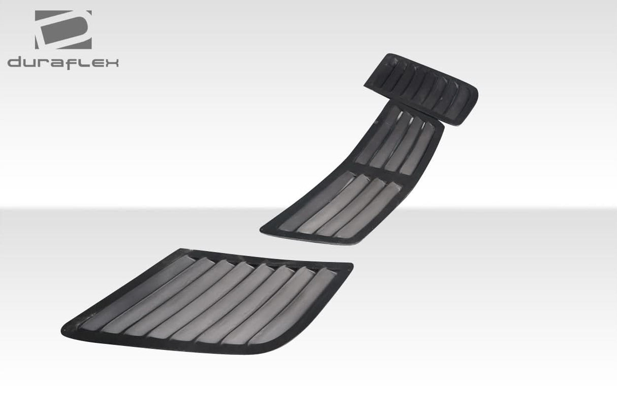 2001-2006 BMW M3 GT1 Style Hood Vents - 3 Piece - FRP