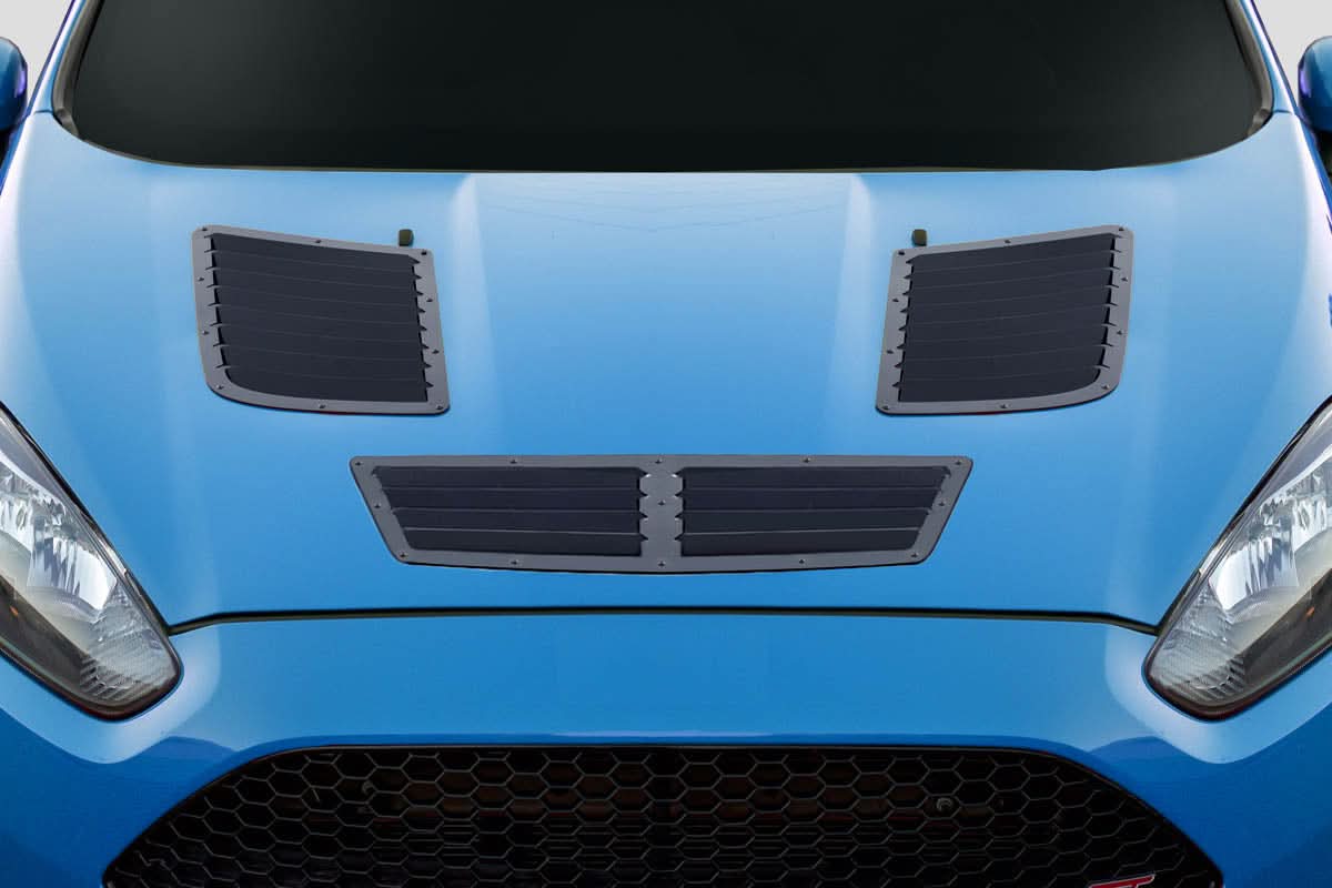 2001-2006 BMW M3 GT1 Style Hood Vents - 3 Piece - FRP