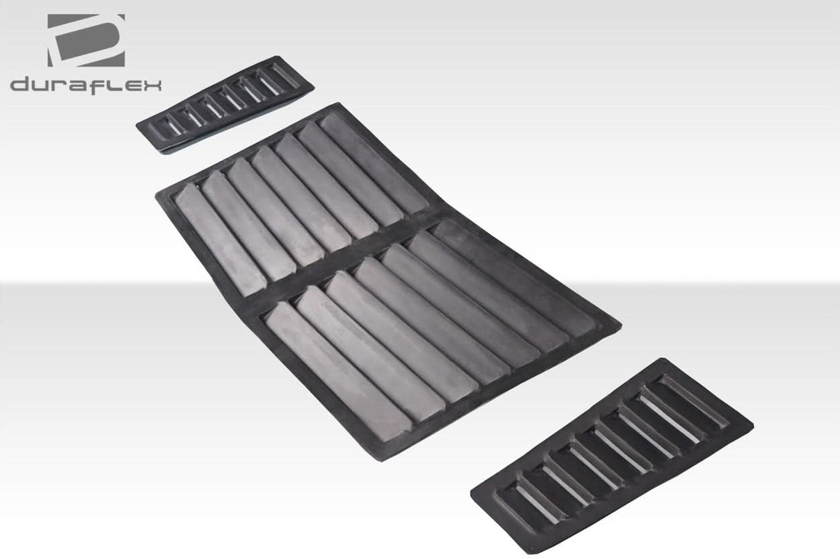 1997-2004 Chevrolet Corvette C5 GTV Style Hood Vents - 3 Piece - FRP
