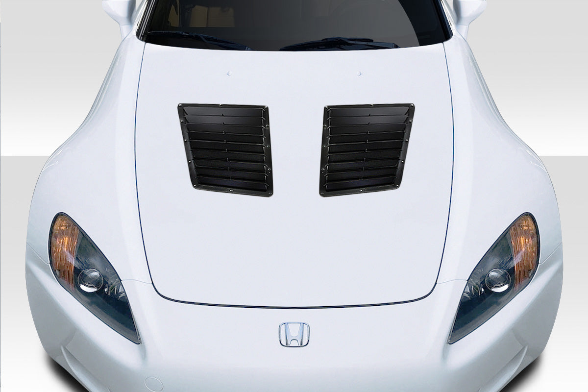 2000-2009 Honda S2000 GT1 Style Hood Vents - 2 Piece - FRP