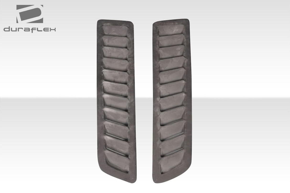 2013-2014 Ford Mustang GT1 Style Hood Vents - 3 Piece - FRP