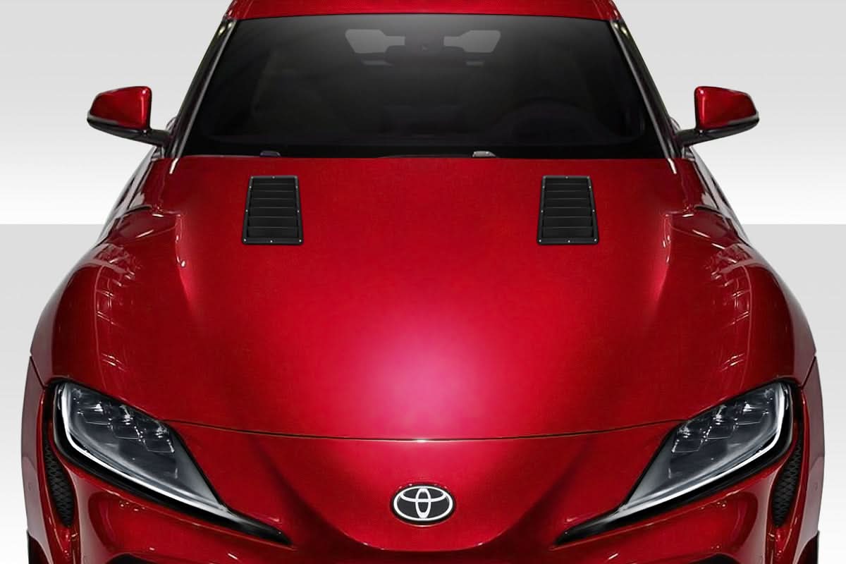 Universal GT1 Style Hood Vents - 2 Piece - FRP