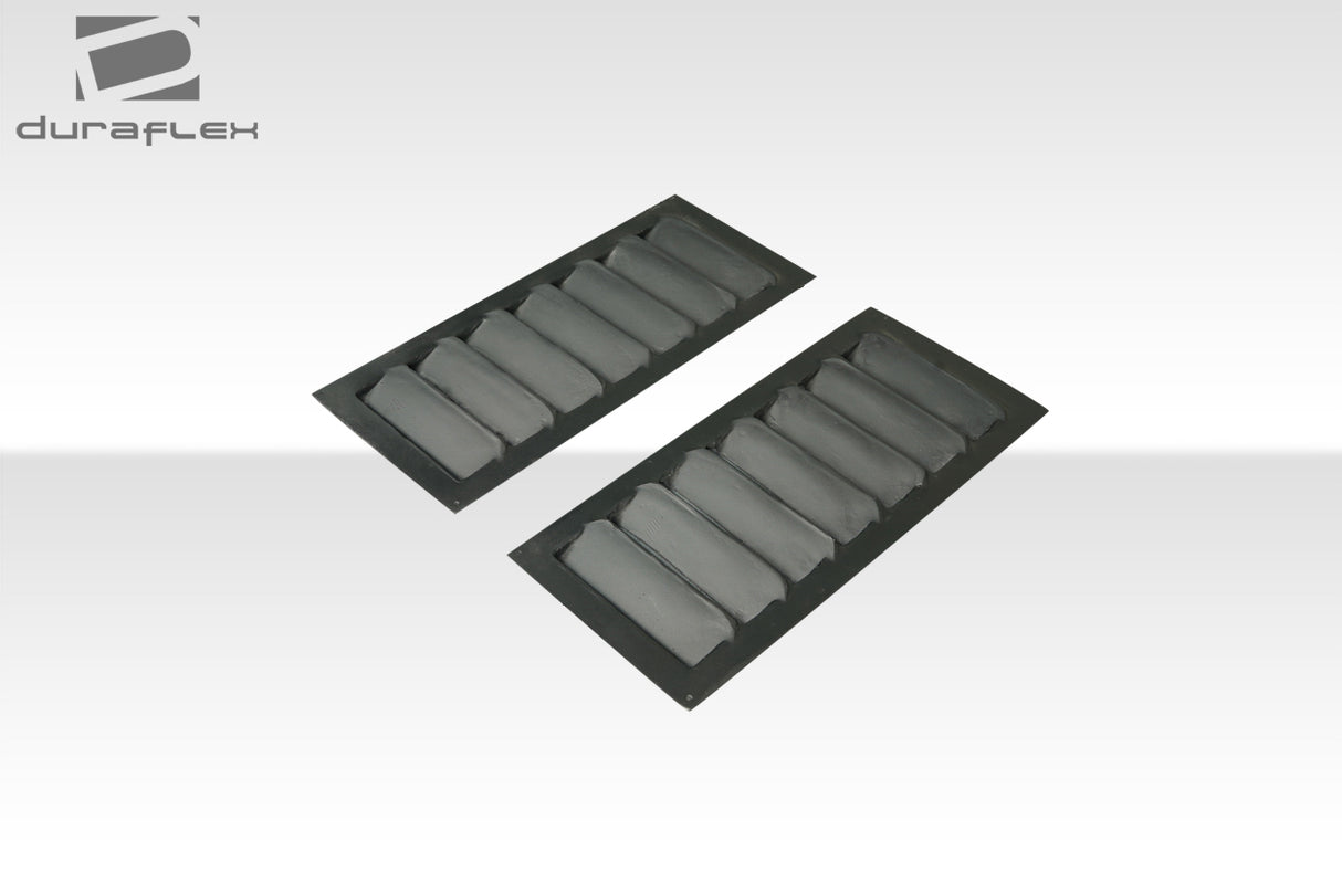 Universal GT1 Style Hood Vents - 2 Piece - FRP