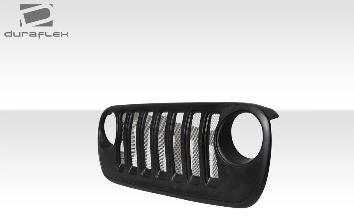 2007-2018 Jeep Wrangler JK JL Look Grille - 1 Piece - FRP