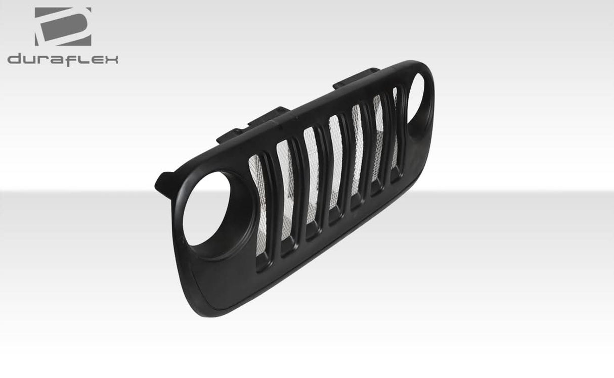 2007-2018 Jeep Wrangler JK JL Look Grille - 1 Piece - FRP