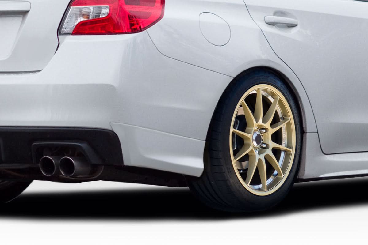 2015-2021 Subaru WRX STI OEM Look Rear Splash Guard Add Ons - FRP