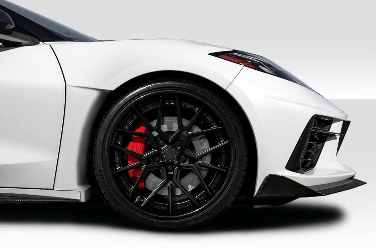 2020-2025 Chevrolet Corvette C8 Gran Veloce Style Front Fenders - 2 Piece - FRP