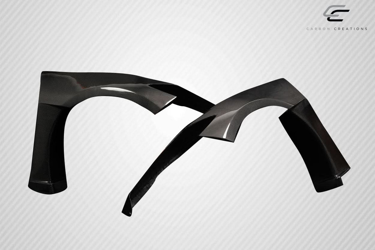 2020-2025 Chevrolet Corvette C8 Gran Veloce Style Front Fenders - Carbon Fiber