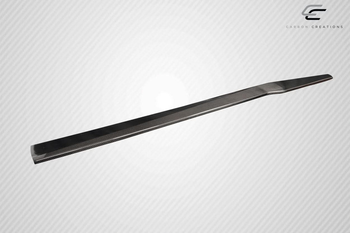 2020-2025 Chevrolet Corvette C8 Gran Veloce Style Side Skirt Splitters - Carbon Fiber