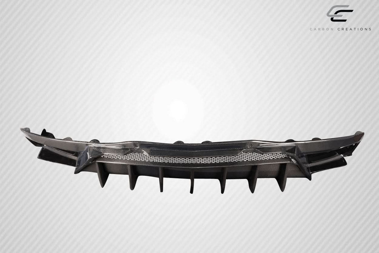 2020-2025 Chevrolet Corvette C8 Gran Veloce Style Rear Diffuser - Carbon Fiber