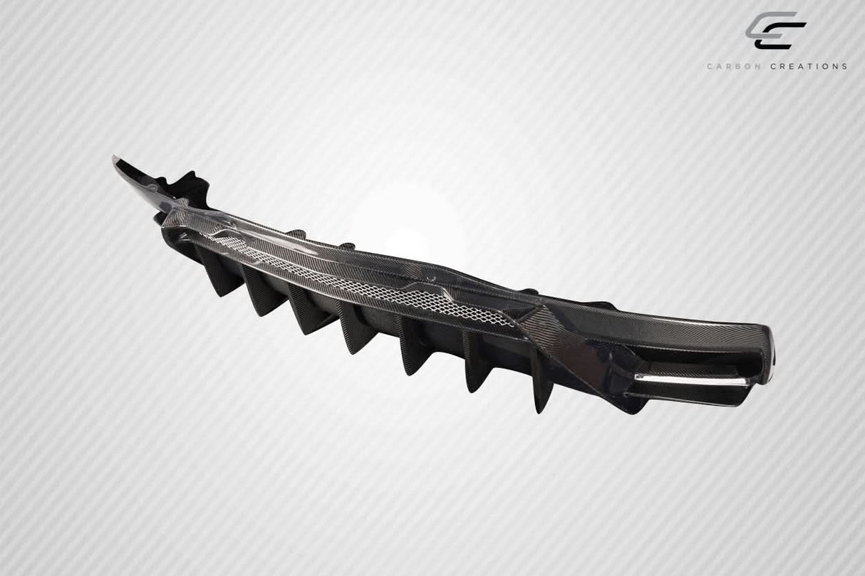 2020-2025 Chevrolet Corvette C8 Gran Veloce Style Rear Diffuser - Carbon Fiber