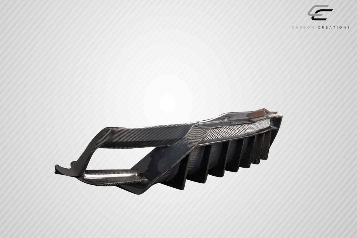 2020-2025 Chevrolet Corvette C8 Gran Veloce Style Rear Diffuser - Carbon Fiber