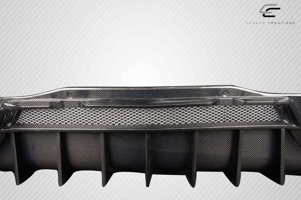 2020-2025 Chevrolet Corvette C8 Gran Veloce Style Rear Diffuser - Carbon Fiber