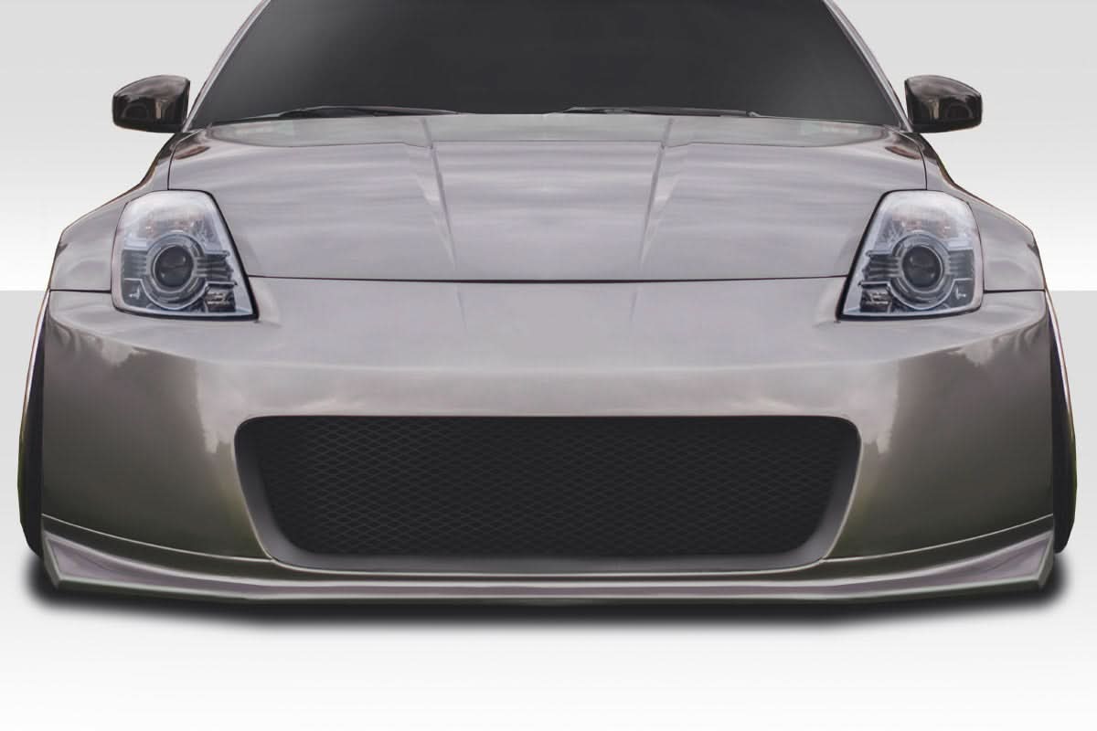 2003-2008 Nissan 350Z N-2 V2 Style Front Bumper Cover - 2 Piece - FRP