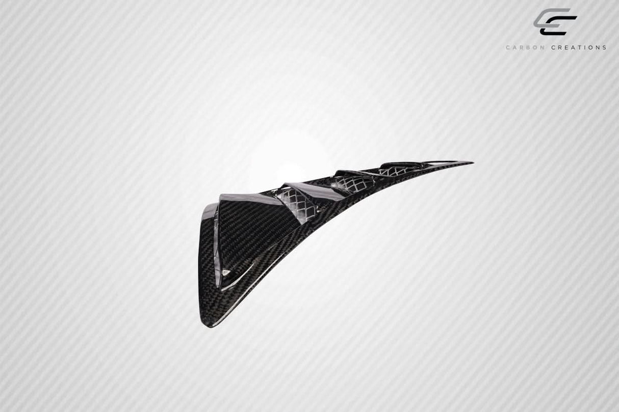 2020-2025 Chevrolet Corvette C8 Gran Veloce Style Front Fender Vents - Carbon Fiber