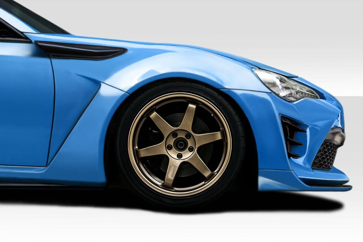 2017-2020 Toyota 86 AMGT Style Wide Body Front Fenders - 4 Piece - FRP