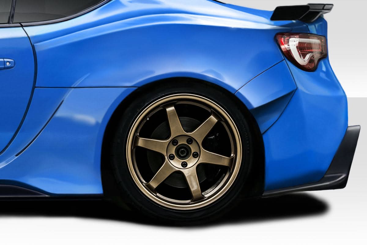 2017-2020 Toyota 86 AMGT Style Wide Body Rear Fenders - 4 Piece - FRP