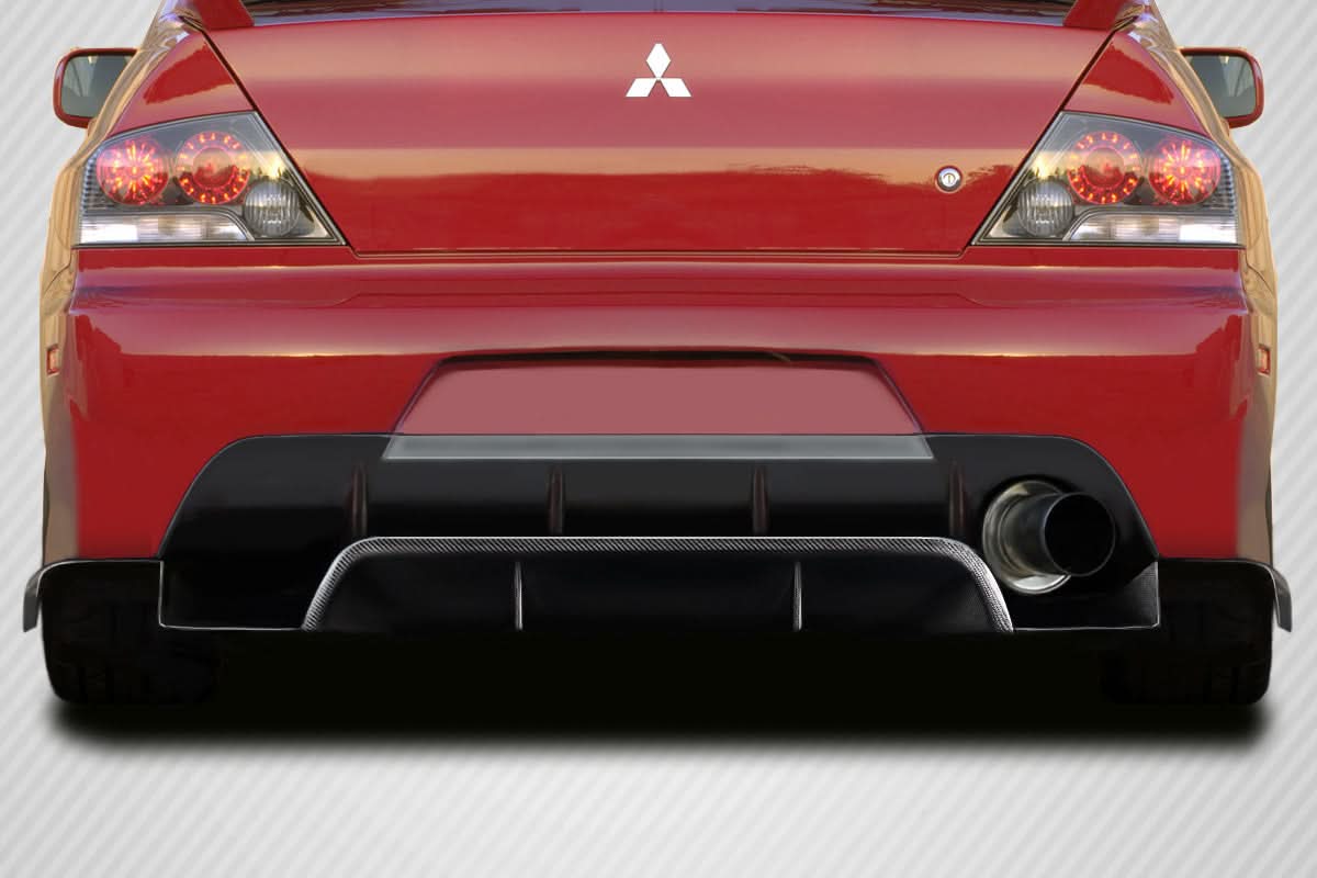 2003-2006 Mitsubishi Lancer Evo 8 9 VRS Style Rear Diffuser