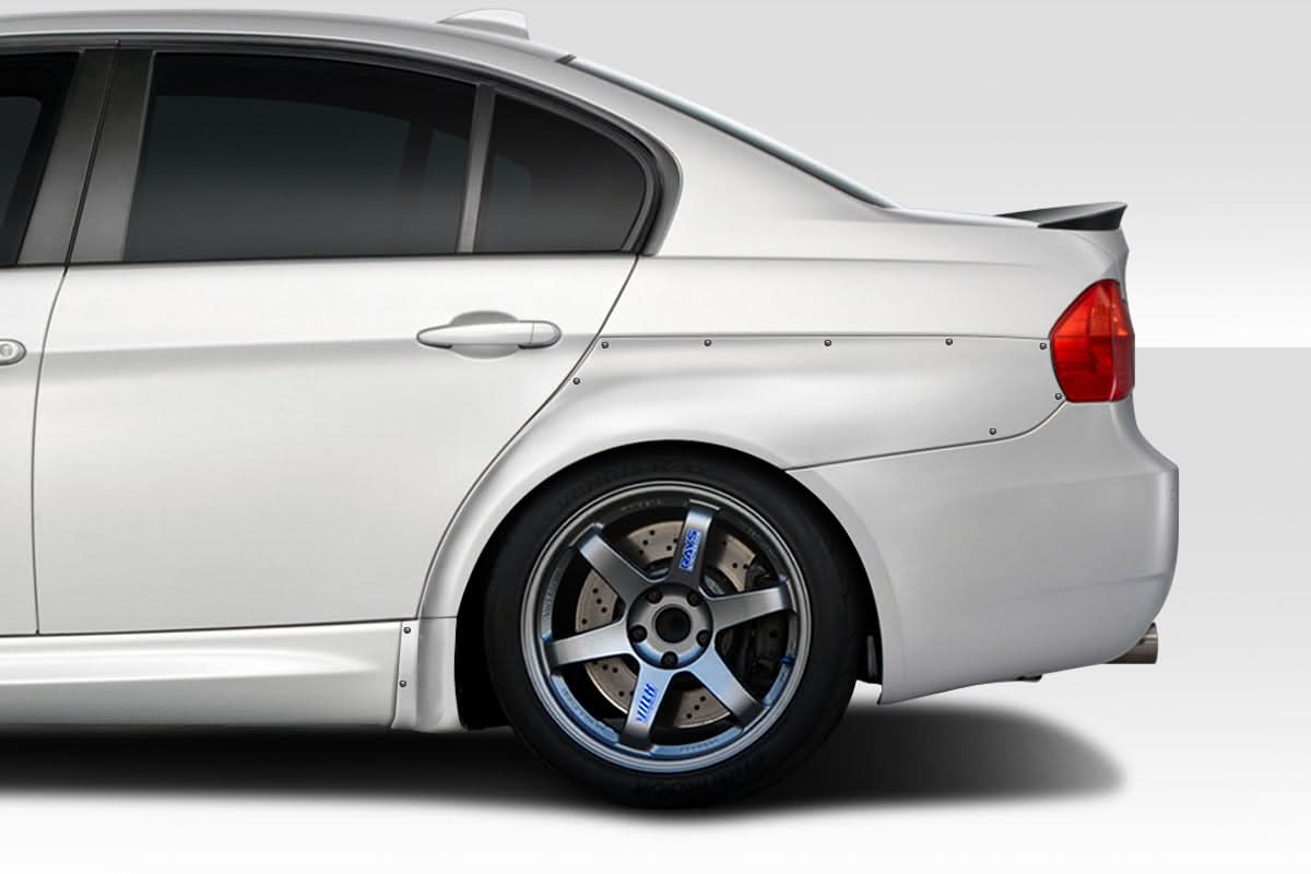 2006-2011 BMW 3 Series E90 HX Style Wide Body Rear Fender Flares