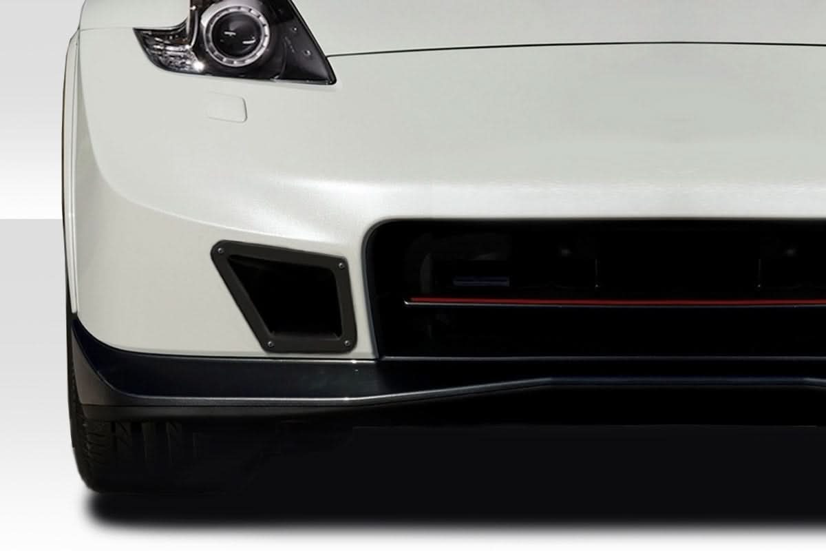 2009-2020 Nissan 370Z N1 RC Style Front Bumper Cover Vents - 2 Piece - FRP