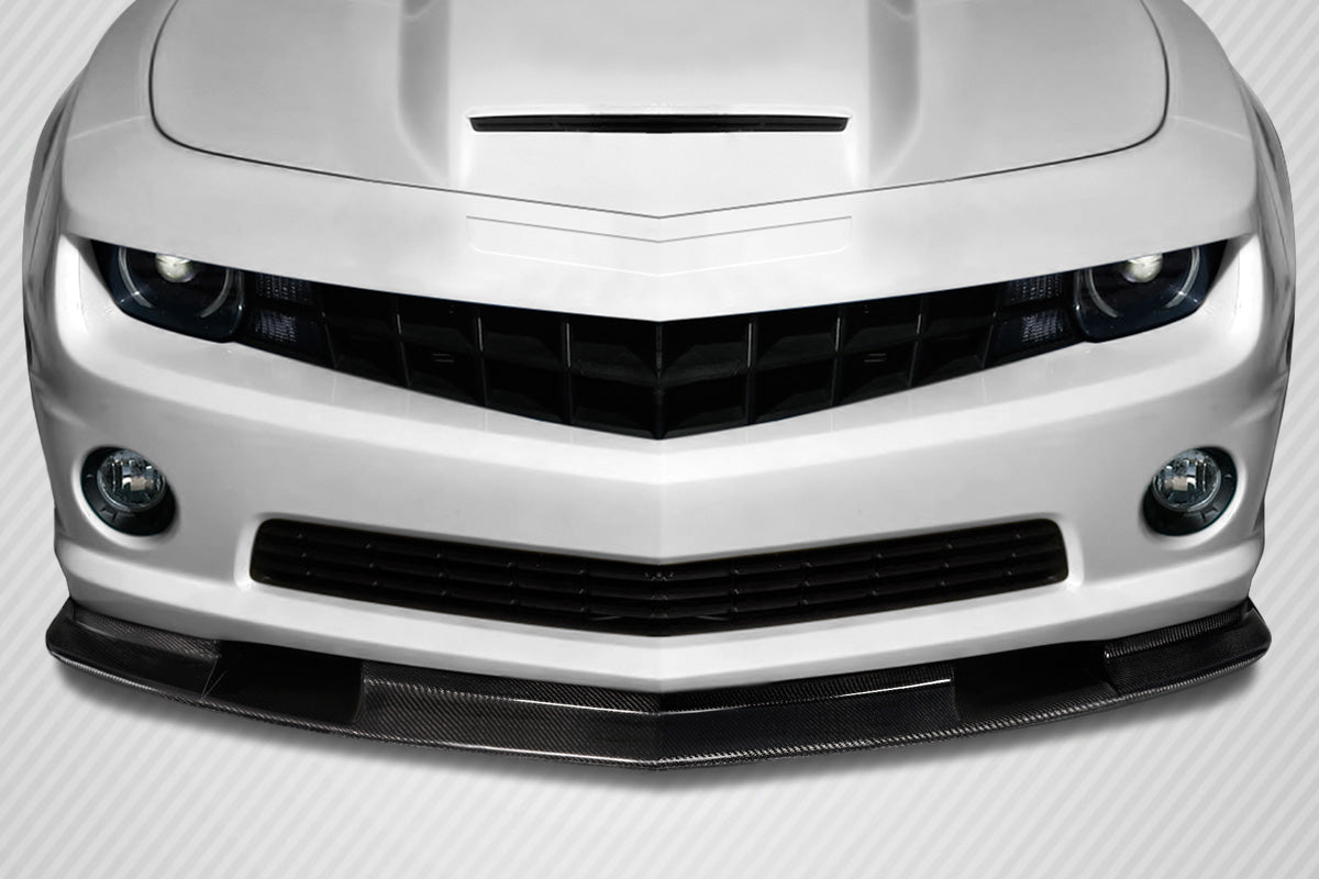 2010-2013 Chevrolet Camaro ZLR Style Front Lip Spoiler - Carbon Fiber