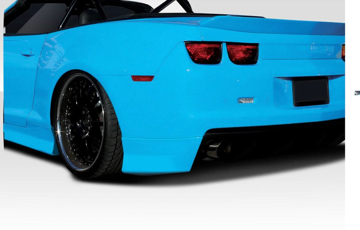 2010-2013 Chevrolet Camaro Stream Style Rear Lip Add Ons - FRP