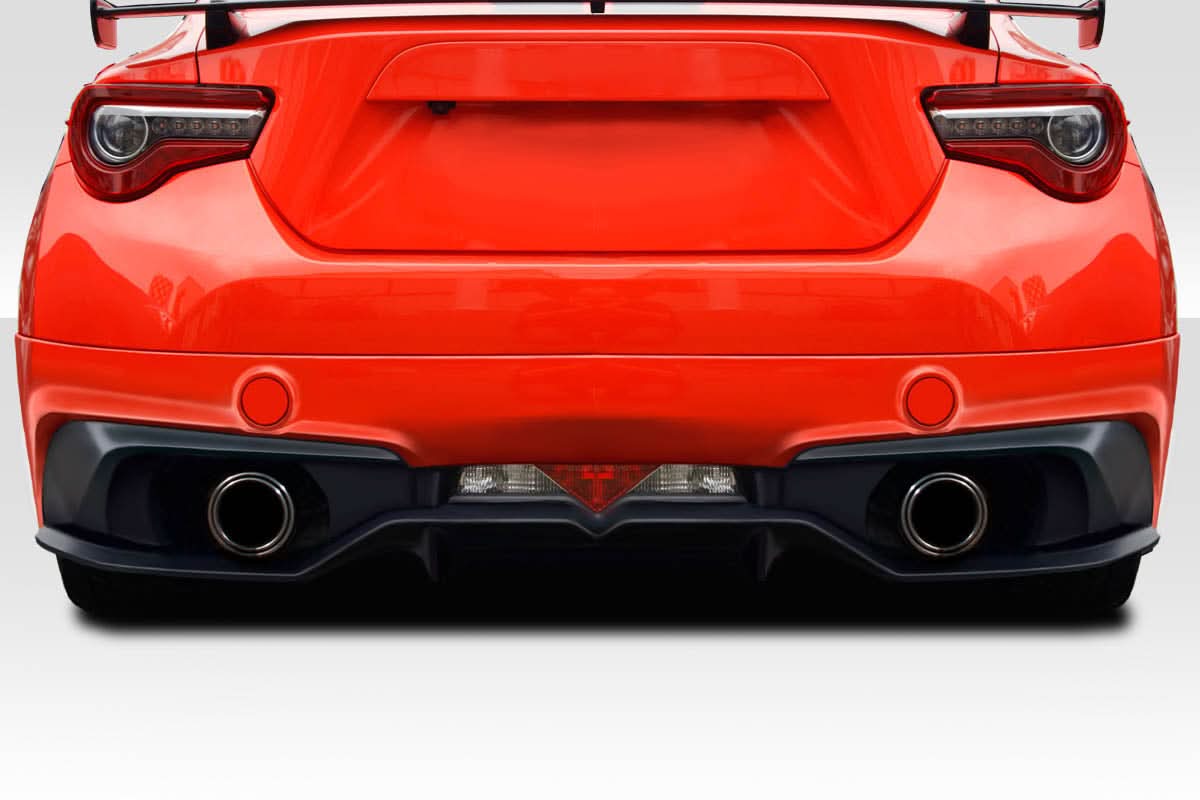 2013-2020 Toyota 86 TD3000 V2 Style Rear Diffuser - FRP