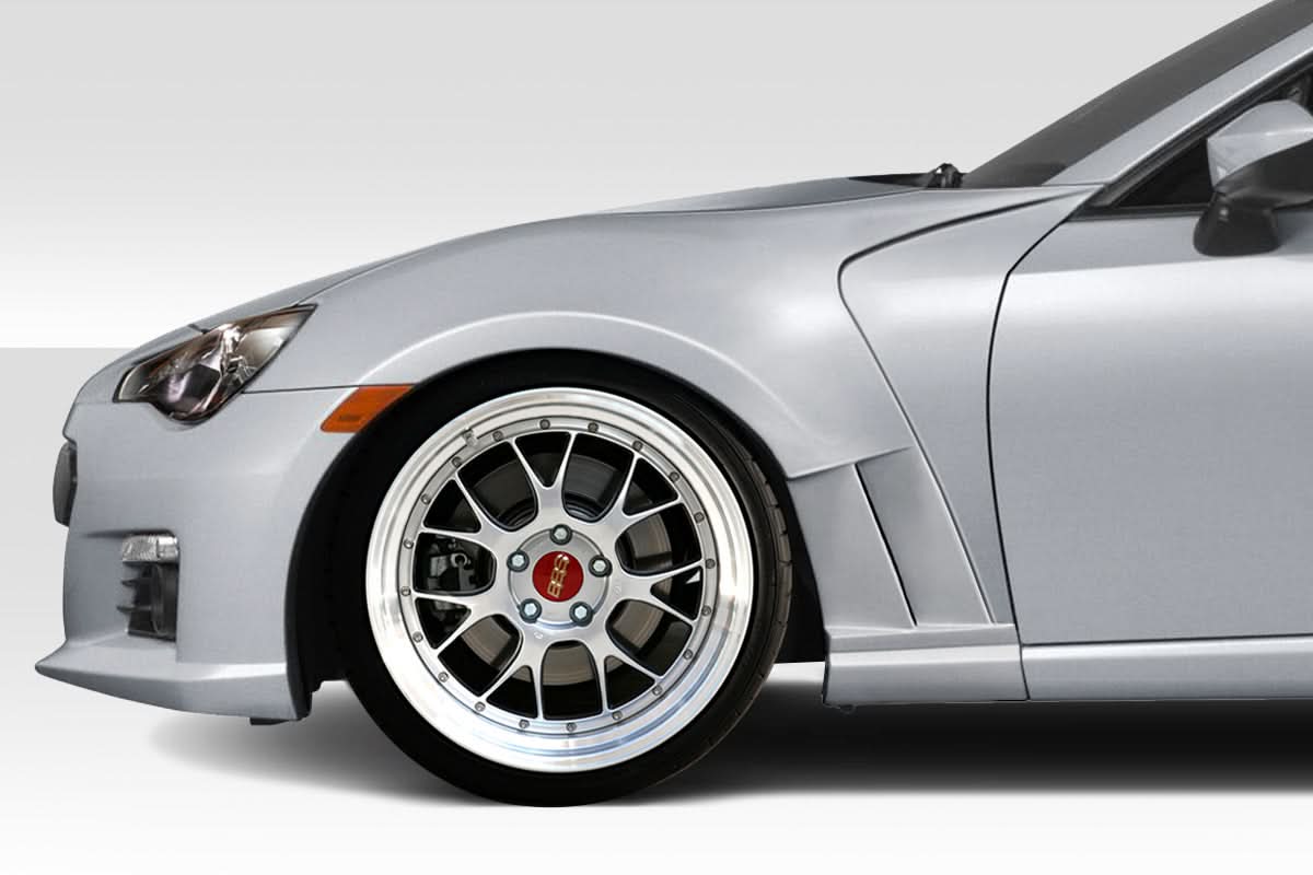 2013-2020 Toyota 86 AM-S Style Front Fenders - 2 Piece - FRP