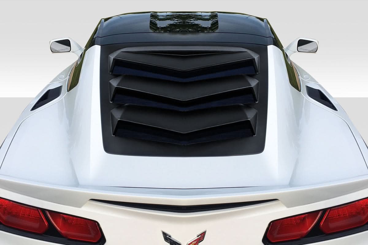 2014-2019 Chevrolet Corvette C7 ZLR Style Rear Window Louver - FRP