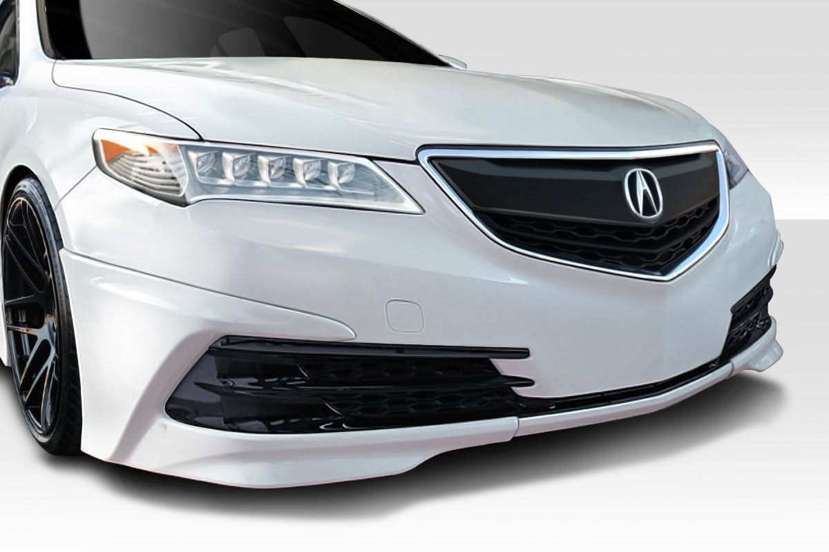 2015-2017 Acura TLX A Spec Look Front Lip Add Ons - 2 Piece FRP